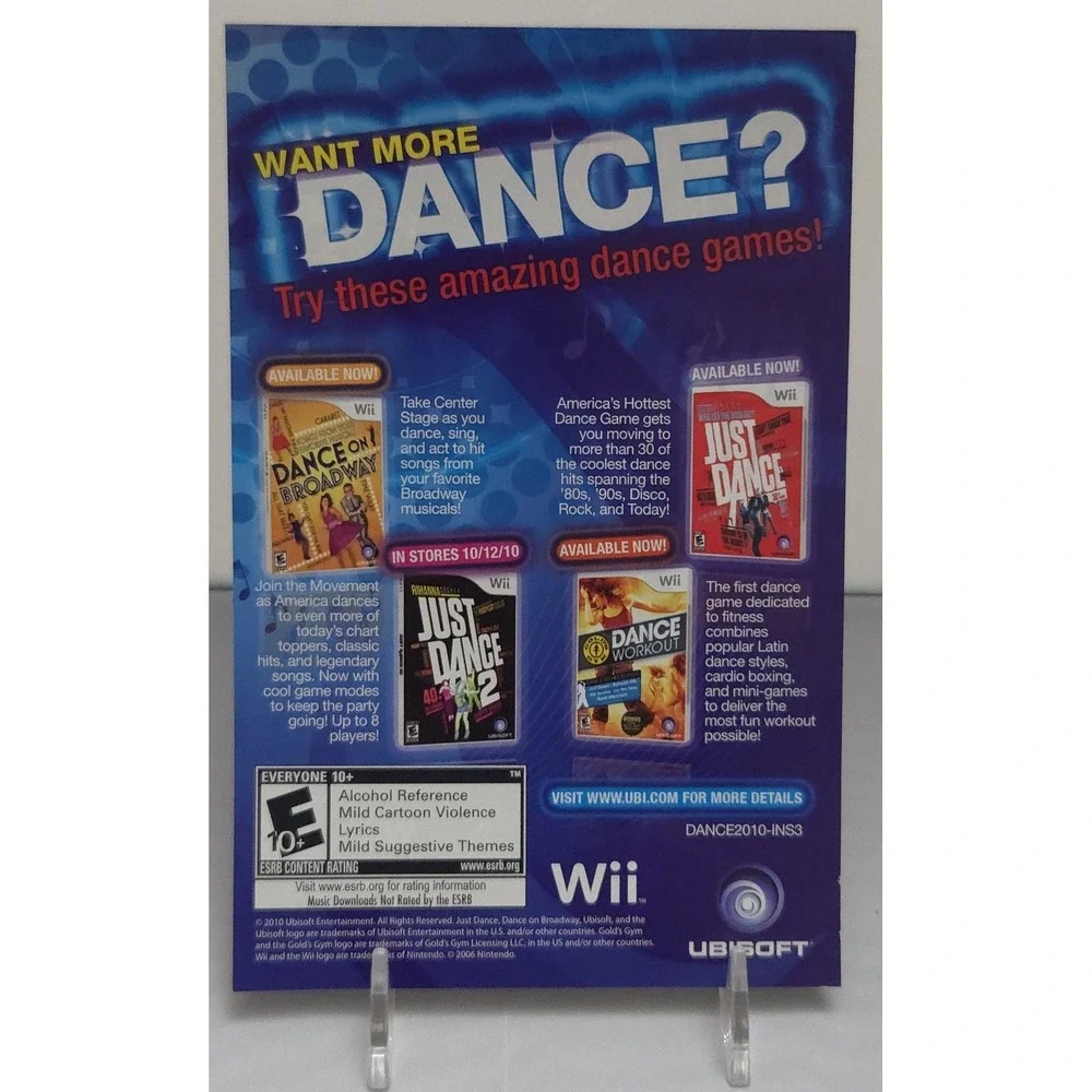 Just Dance Kids (Wii) - Tested - CIB Complete